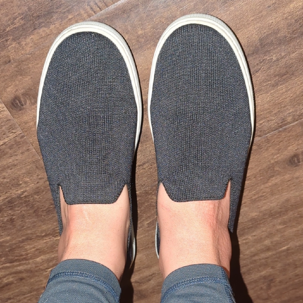 Rothy's Women's Dark Blue Slip-On Shoes Size 7.5